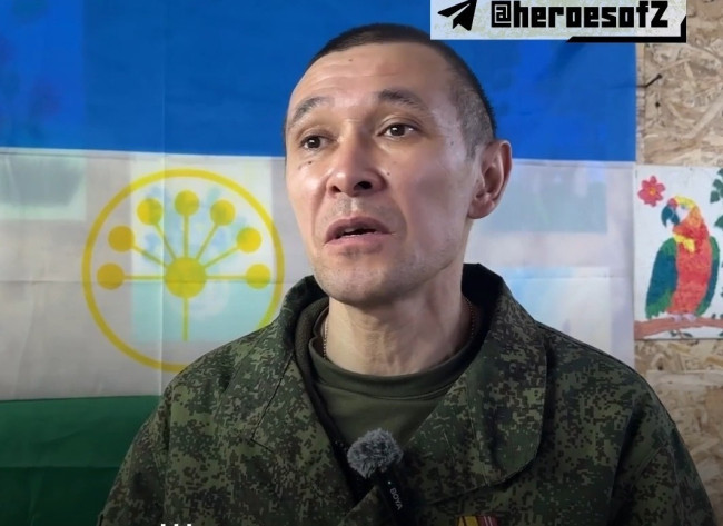 Сержант из Башкирии Гаян Давлетбаев награждён медалью «За воинскую доблесть» II степени